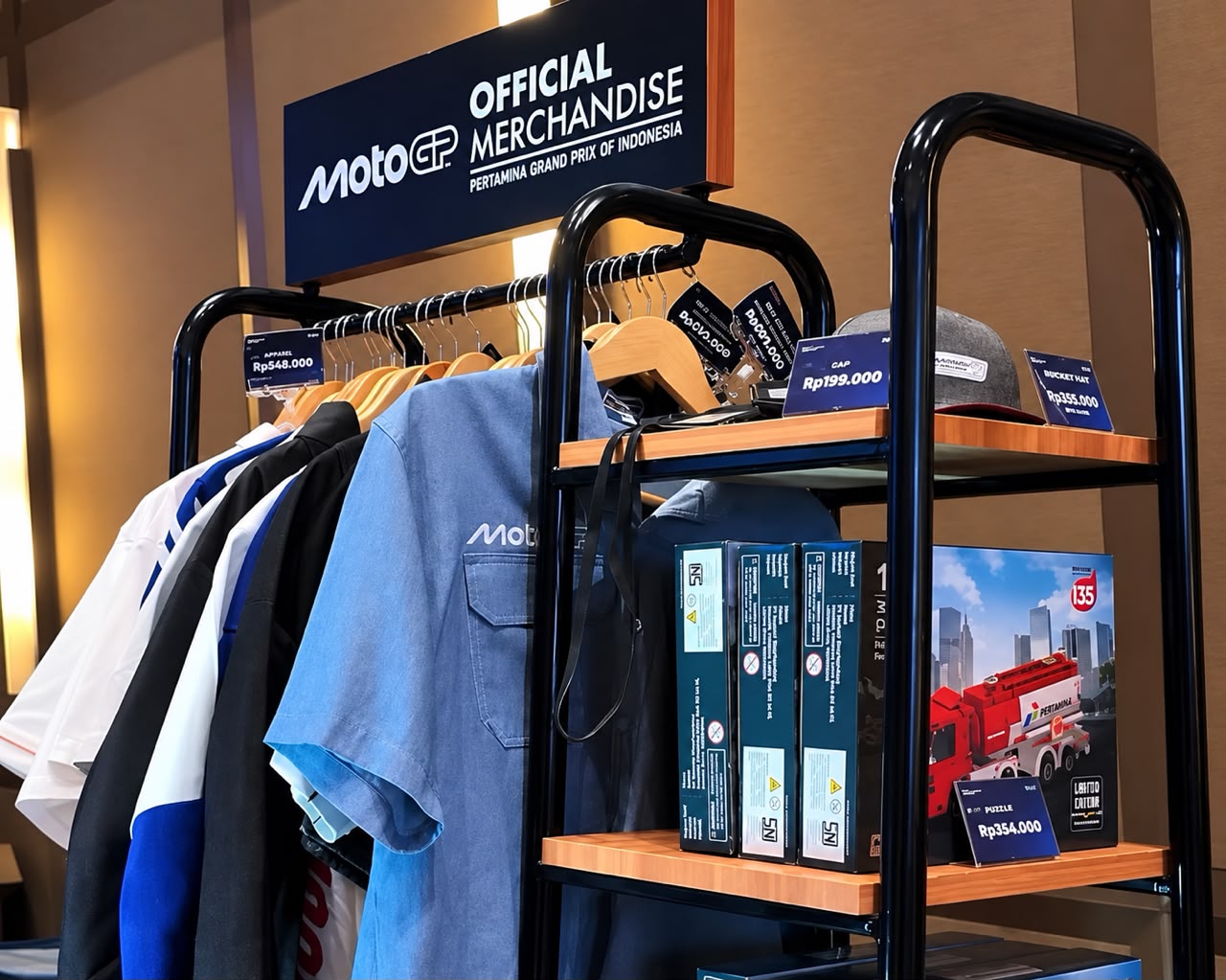Pertamina Retail Hadirkan Booth Official Merchandise Pertamina Grand Prix of Indonesia 2026 di Nobar MotoGP San Marino