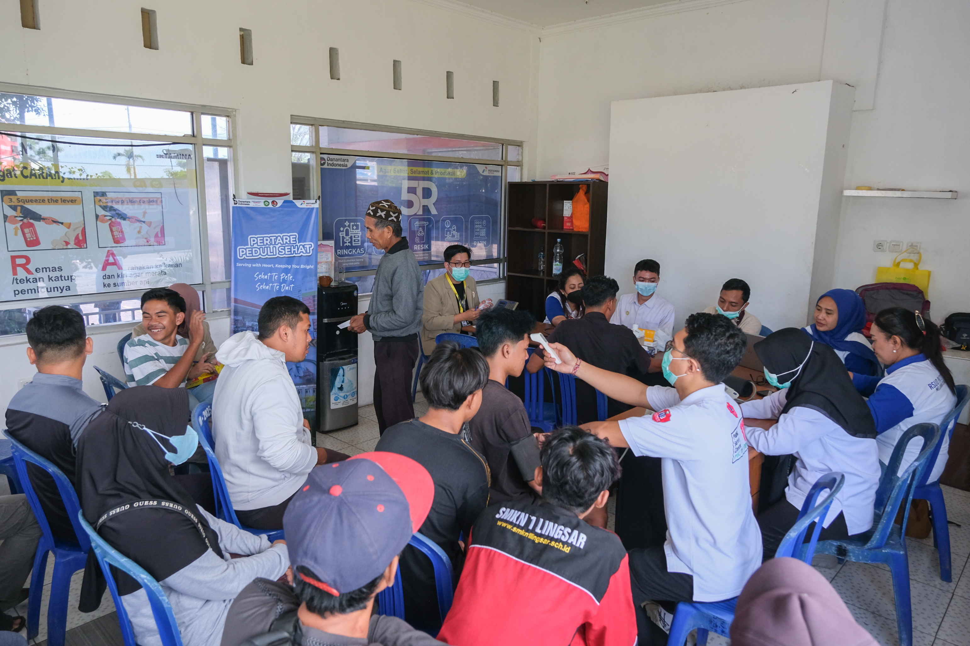 Pertamina Retail Berkolaborasi dengan RSUD Tripat dan UGM Gelar Pemeriksaan Kesehatan Gratis