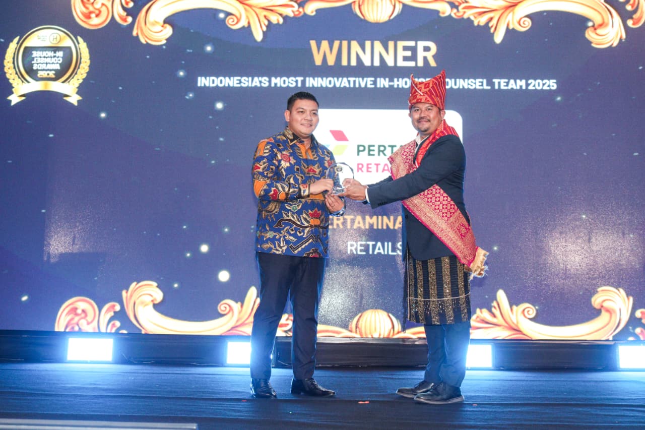 Pertamina Retail Raih Penghargaan Most Innovative In-House Counsel Team 2025 Kategori Retail Dalam Ajang IHCA 2025