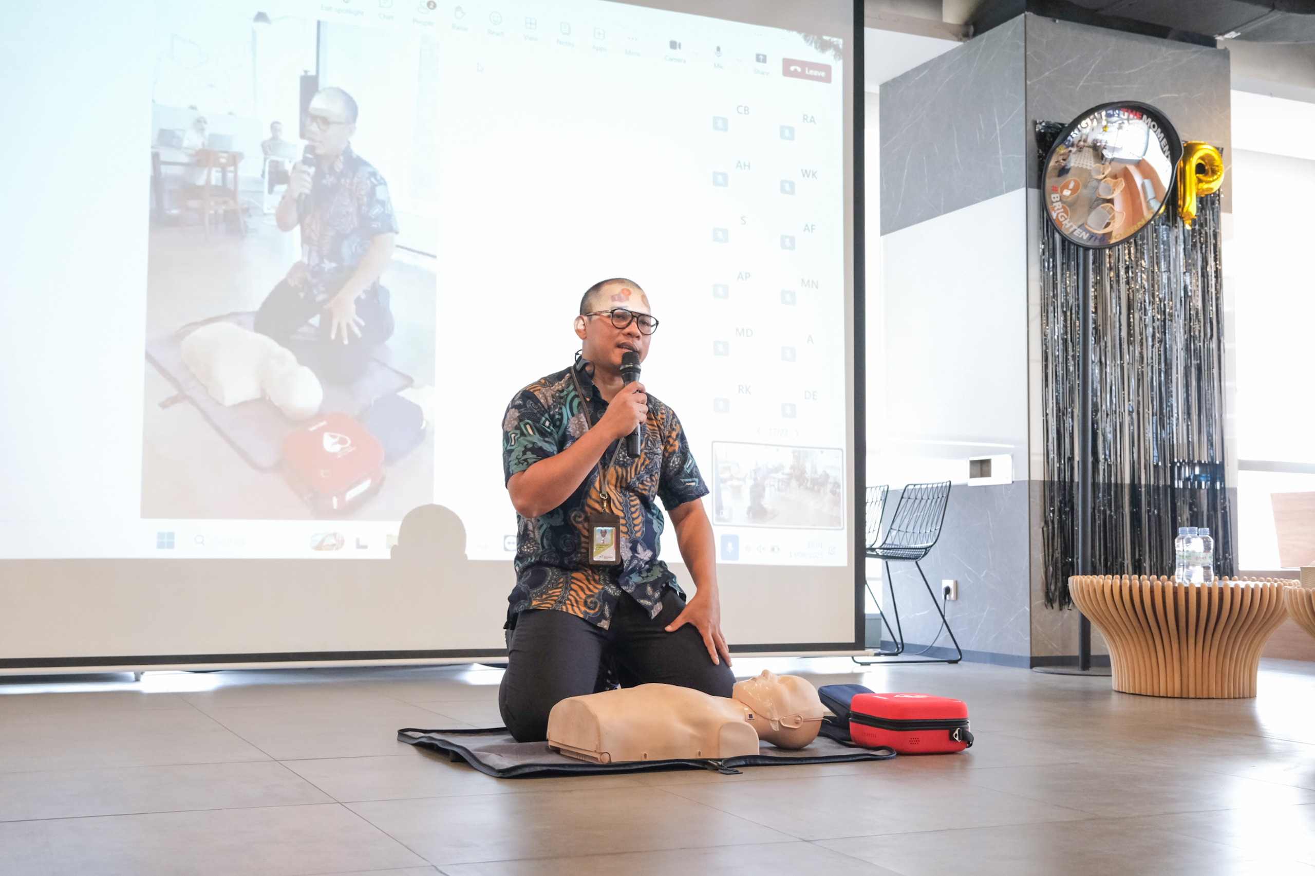 Pertamina Retail Perkuat Kompetensi Darurat Medis di Lingkungan Kerja Melalui Pelatihan Basic Life Support