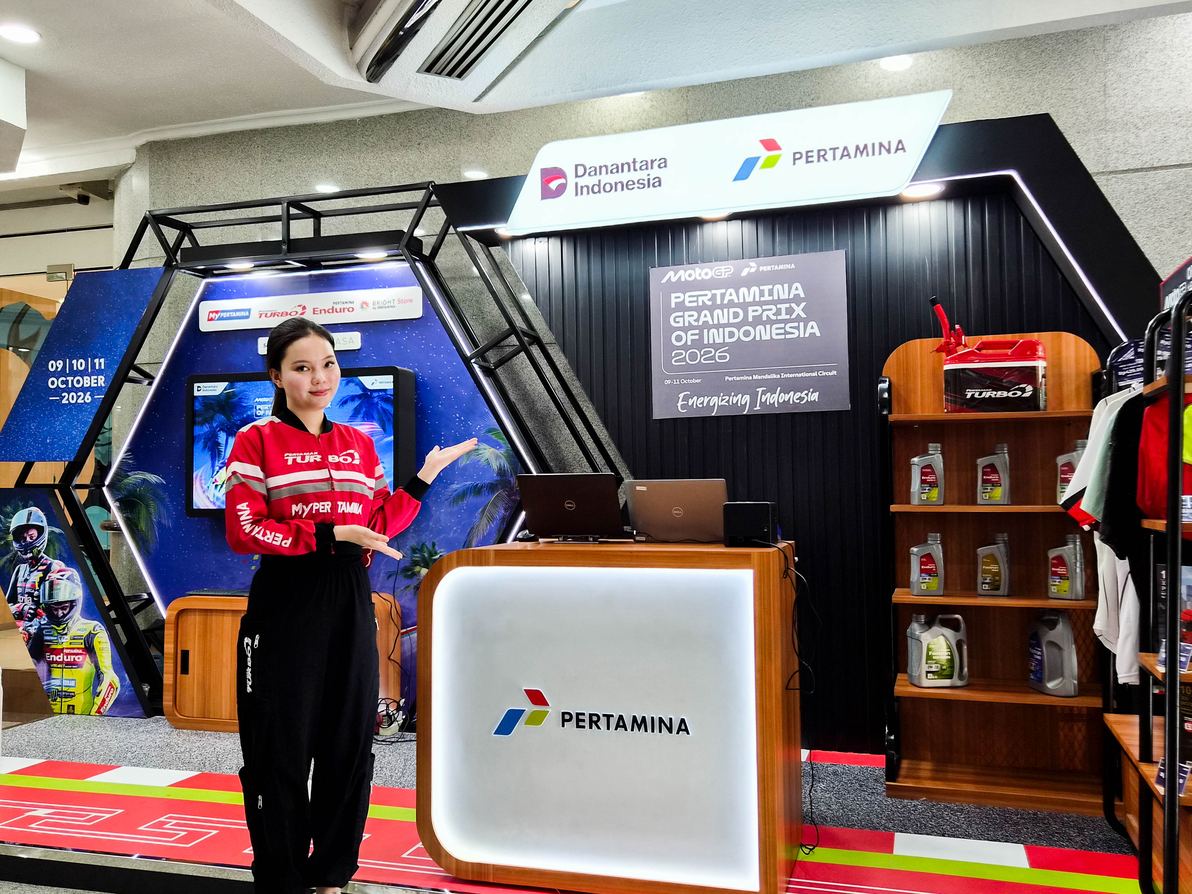Pertamina Retail Hadirkan Official Merchandise di Pertamina GP Corner Jelang Pertamina Grand Prix of Indonesia 2026